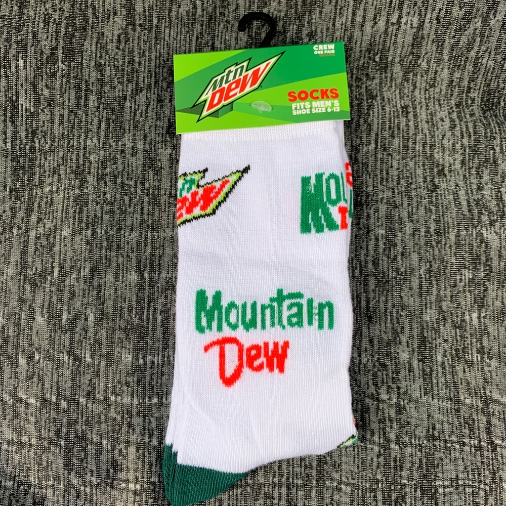Mountain Dew Socks